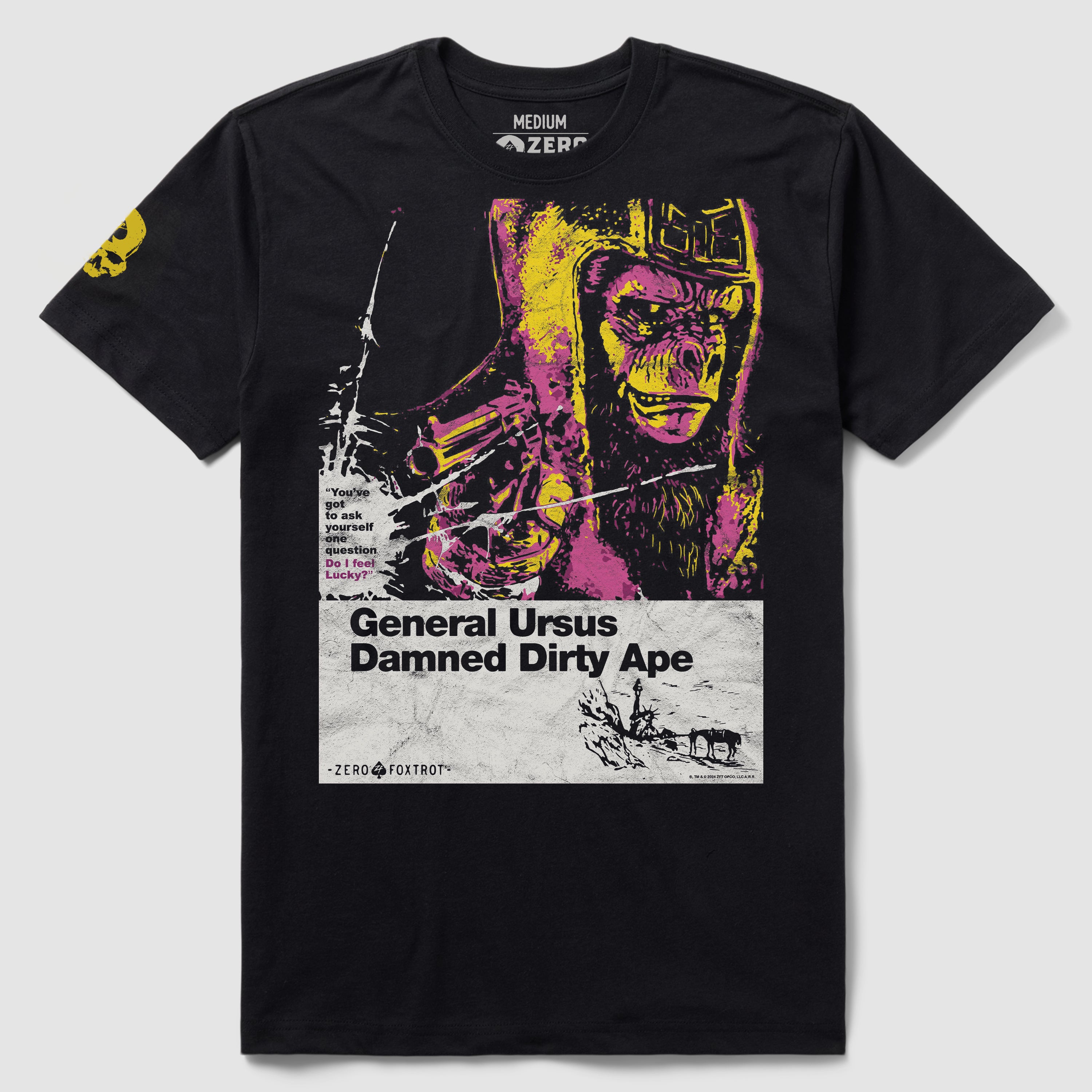 Damned Dirty Ape Tee –ZERO FOXTROT