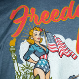Freedom For All Blue Tee