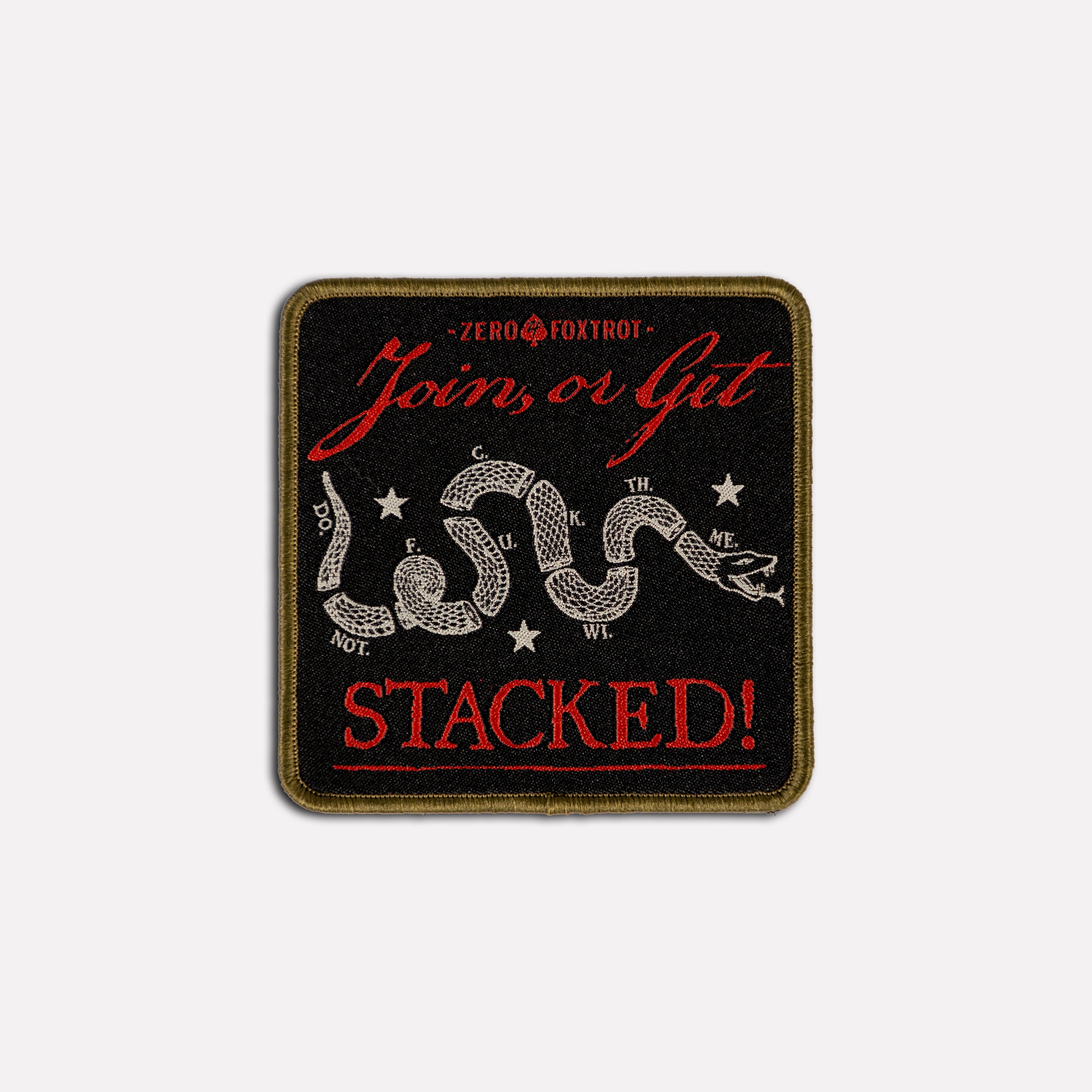 Get Stacked Patch –ZERO FOXTROT