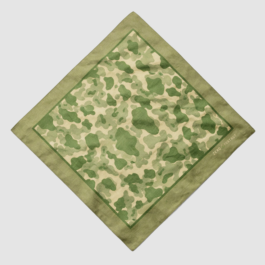 Parachute Camo Bandana –ZERO FOXTROT
