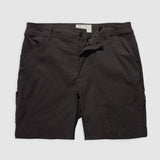 Field Shorts in charcoal color featuring a casual fit with front pockets, belt loops, and a button closure, designed for versatile outdoor and everyday wear.