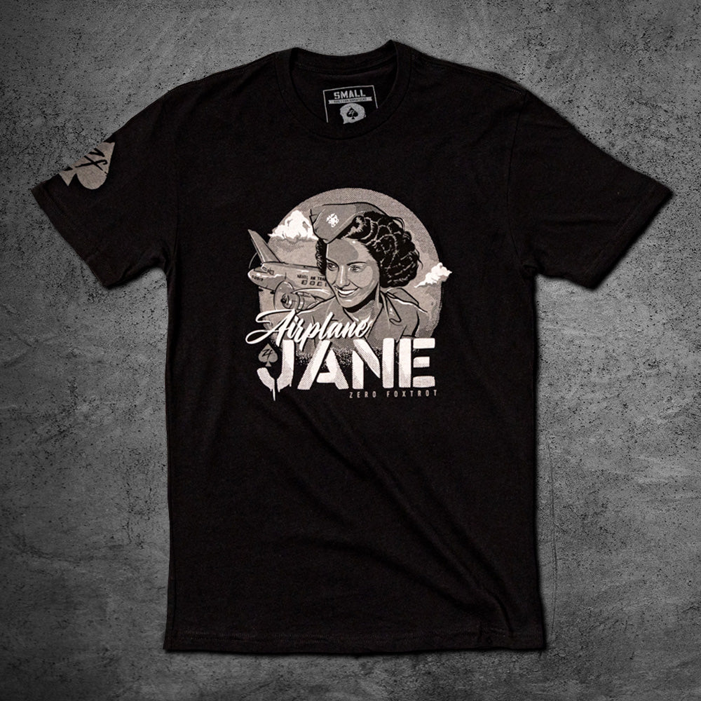 Airplane Jane Tee –ZERO FOXTROT