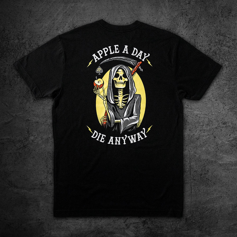 [希少・洋書] Apple T-Shirts Apple a Day Tee –ZERO FOXTROT