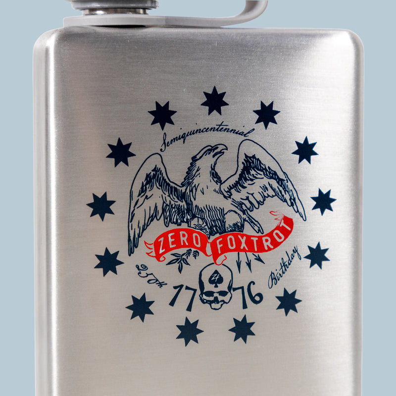 Semiquincentennial 250th Flask –ZERO FOXTROT