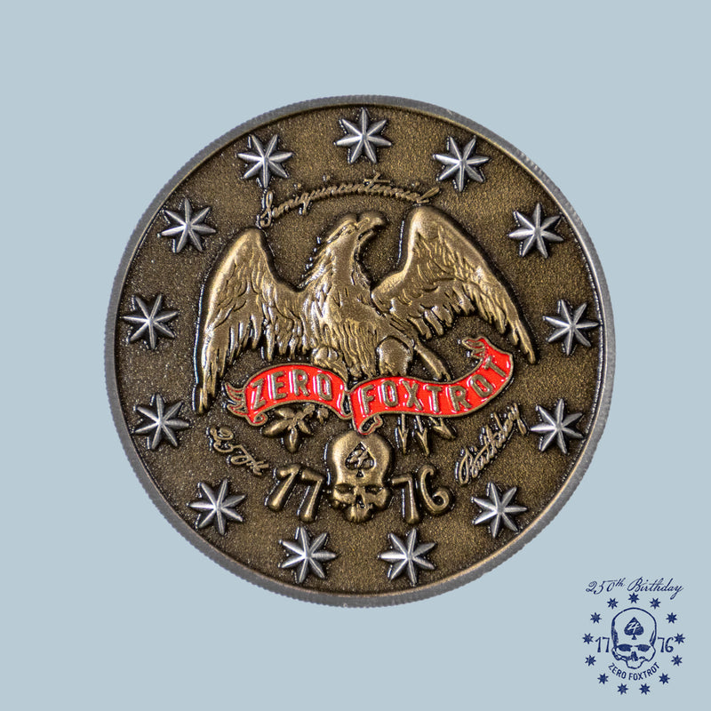 Semiquincentennial 250th Coin –ZERO FOXTROT