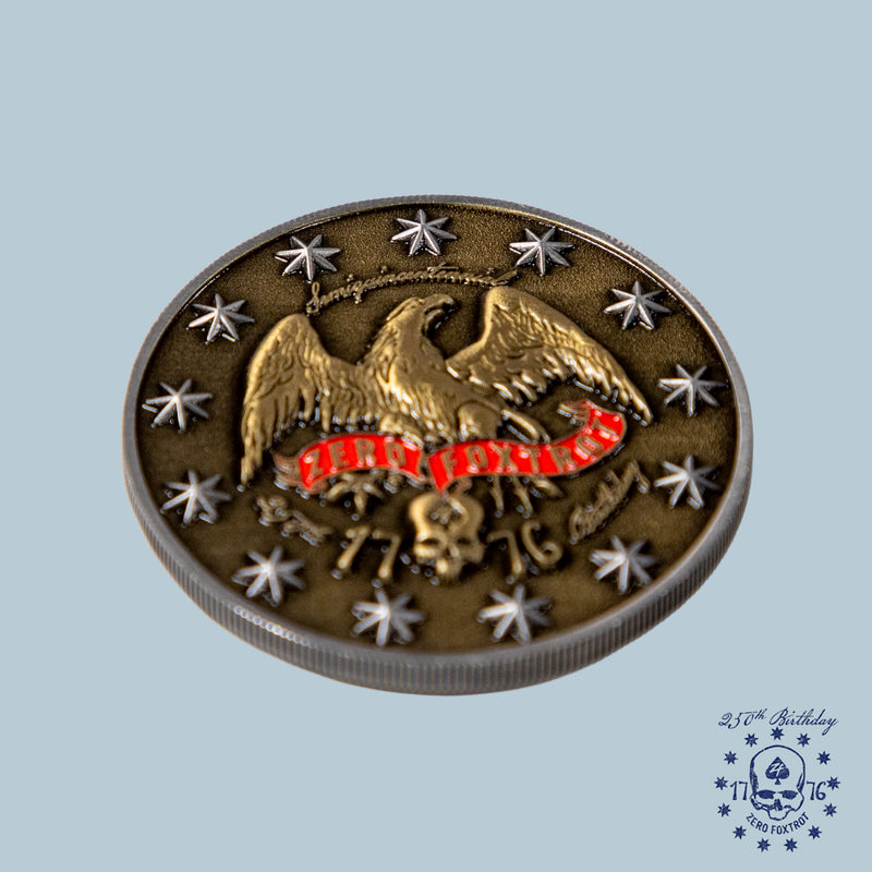 Semiquincentennial 250th Coin –ZERO FOXTROT