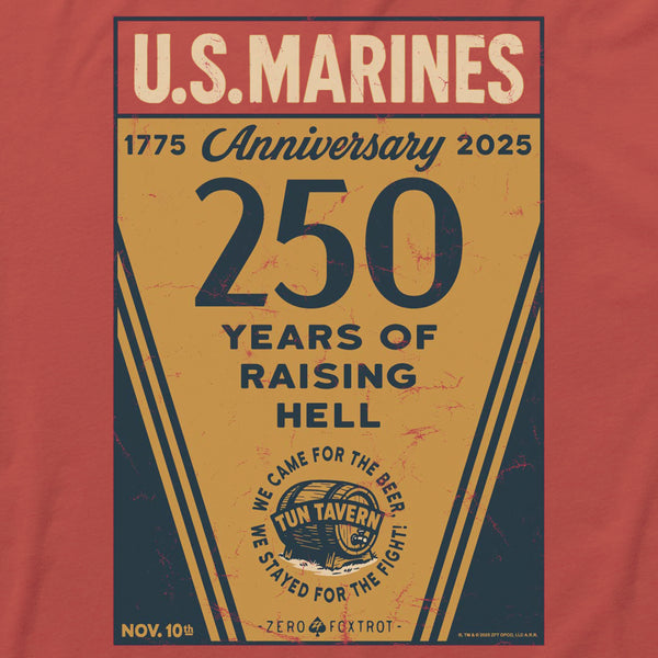 USMC 250th B-Day Tee