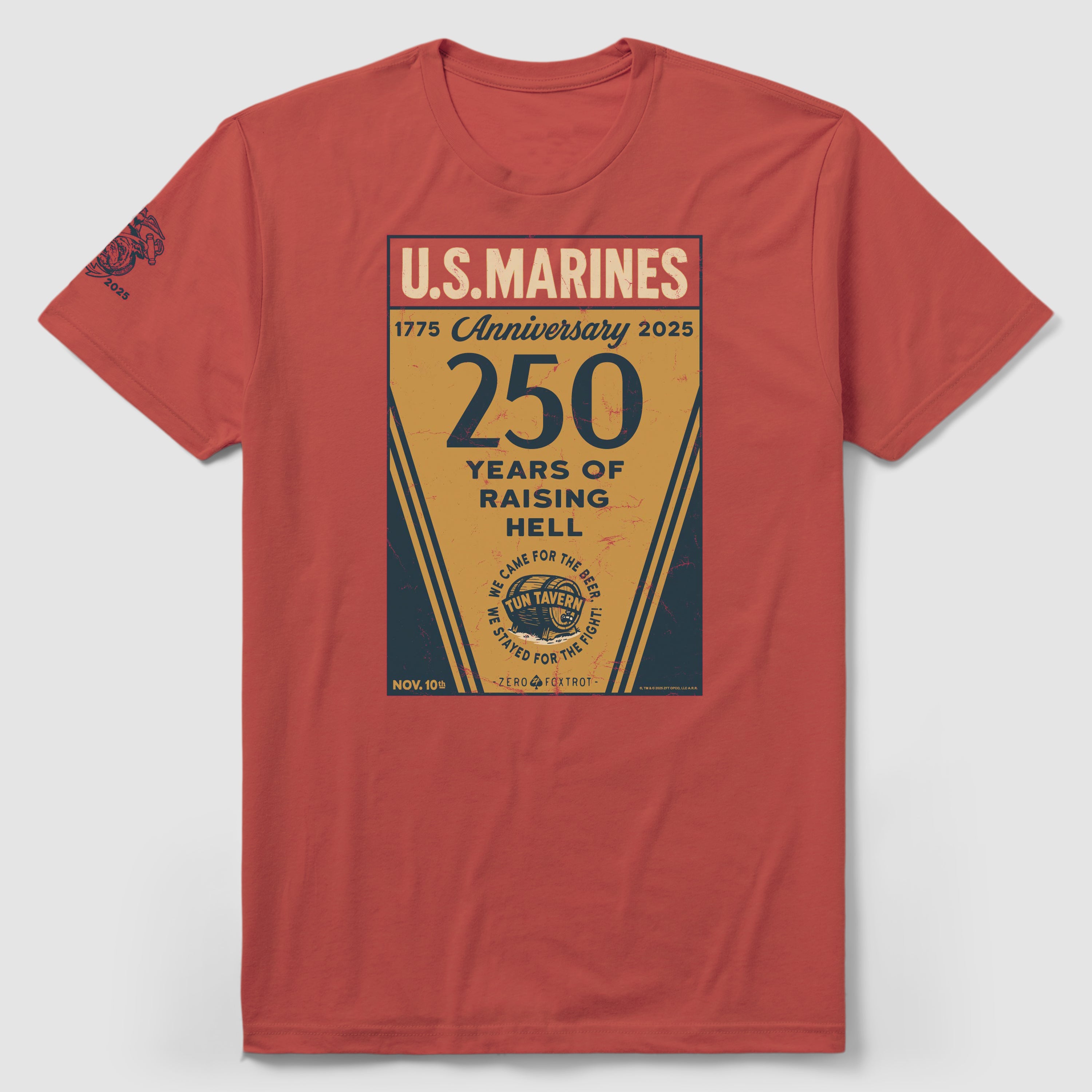 USMC 250th B-Day Tee