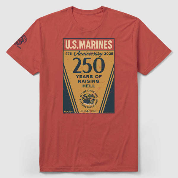 USMC 250th B-Day Tee