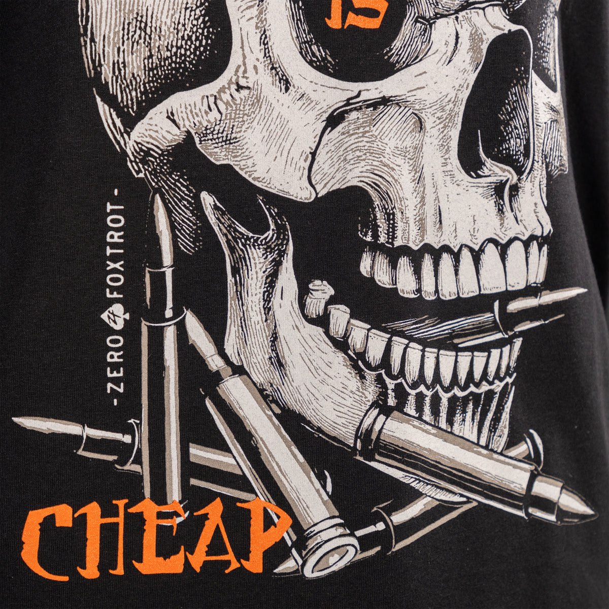 Death is Cheap Tee –ZERO FOXTROT