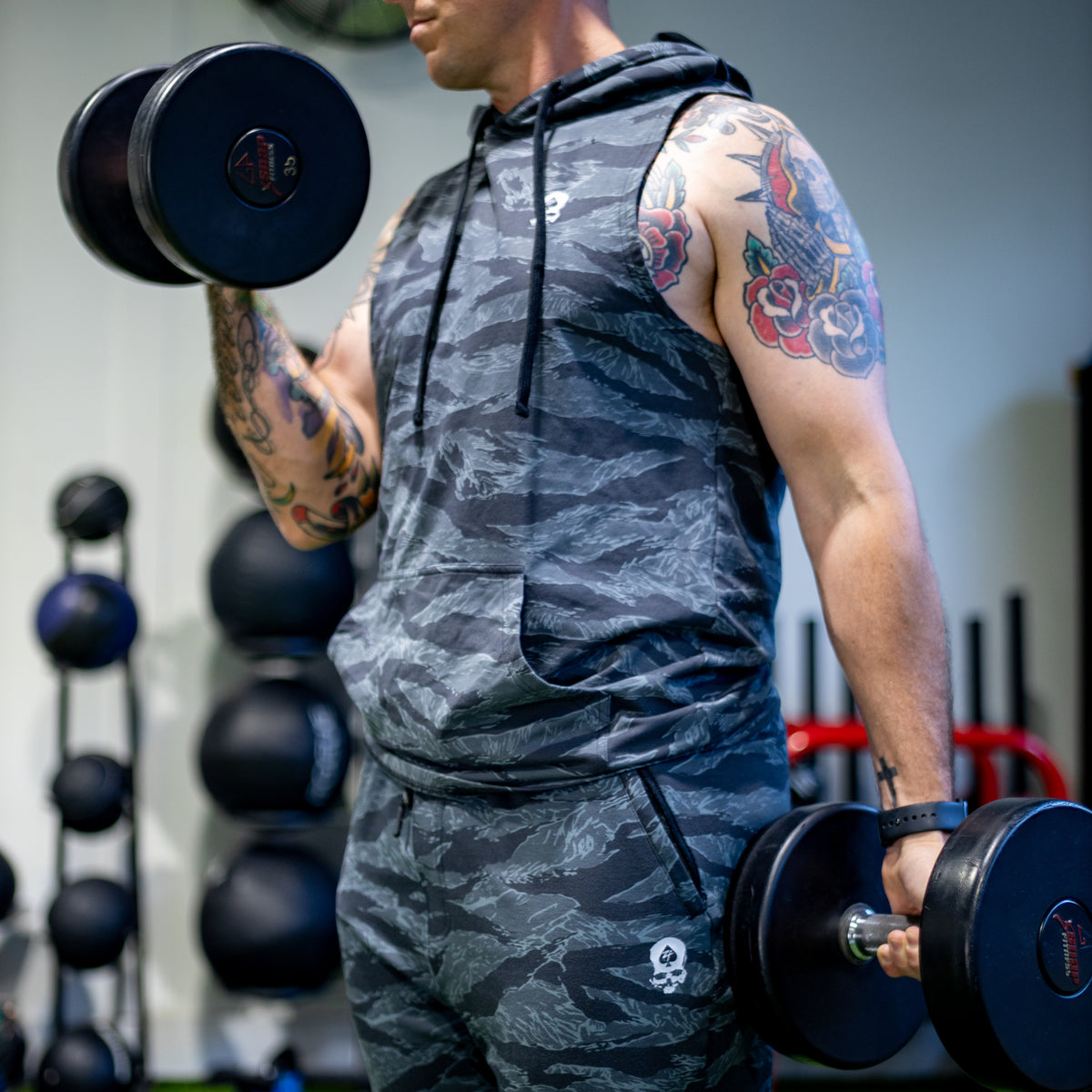 Fitness Sweatshirt Weight Lifting Sweatshirts Hustle For That