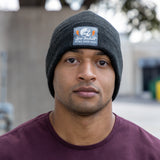 Lined Patch Beanie