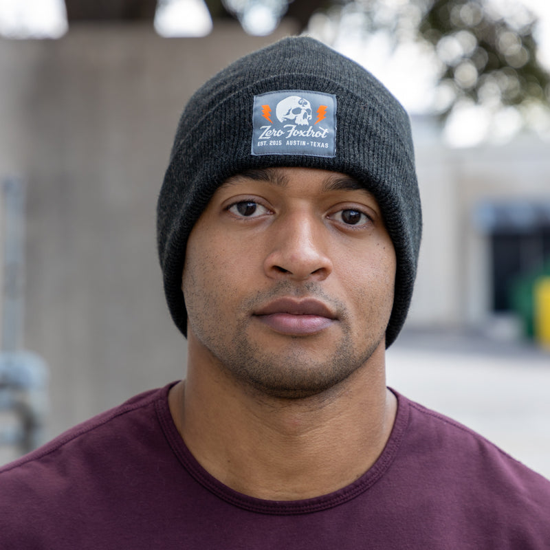 Lined Patch Beanie