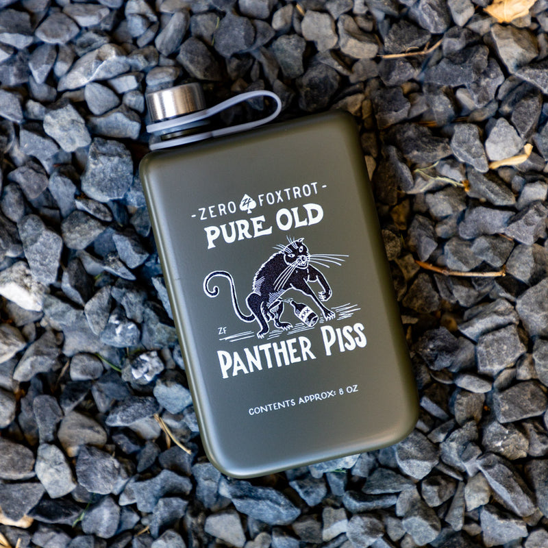 Pure Old Hip Flask