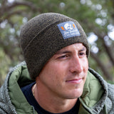 Lined Patch Beanie
