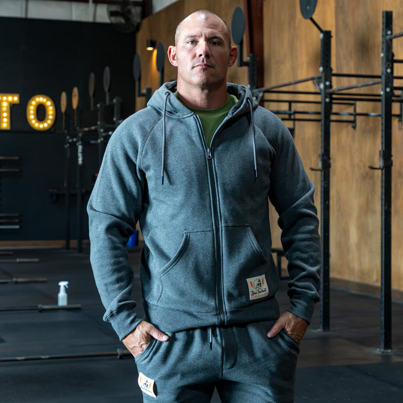 Smuggler Fleece Zip Hoodie ZERO FOXTROT