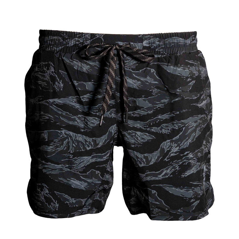 Concealed Carry Athletic Shorts With Pockets, Black