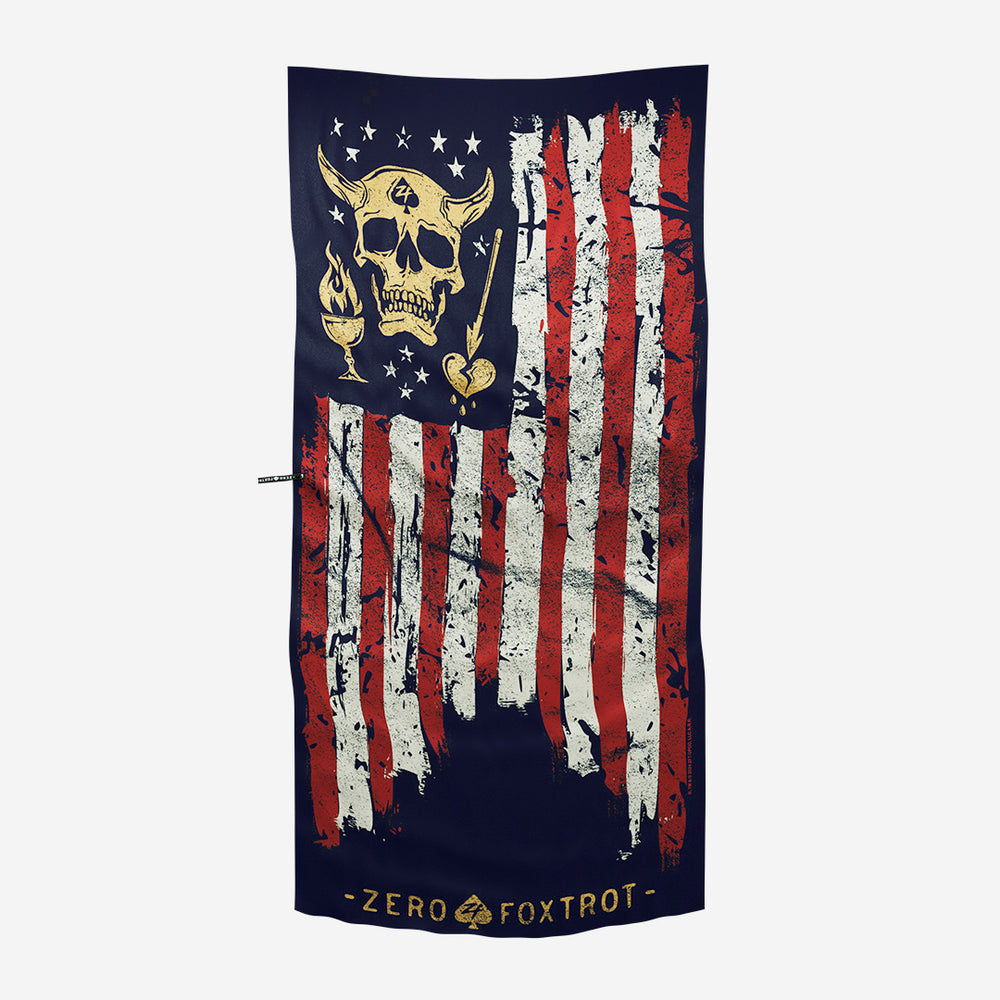 Blackbeard Glory Microfiber Beach Towel –ZERO FOXTROT