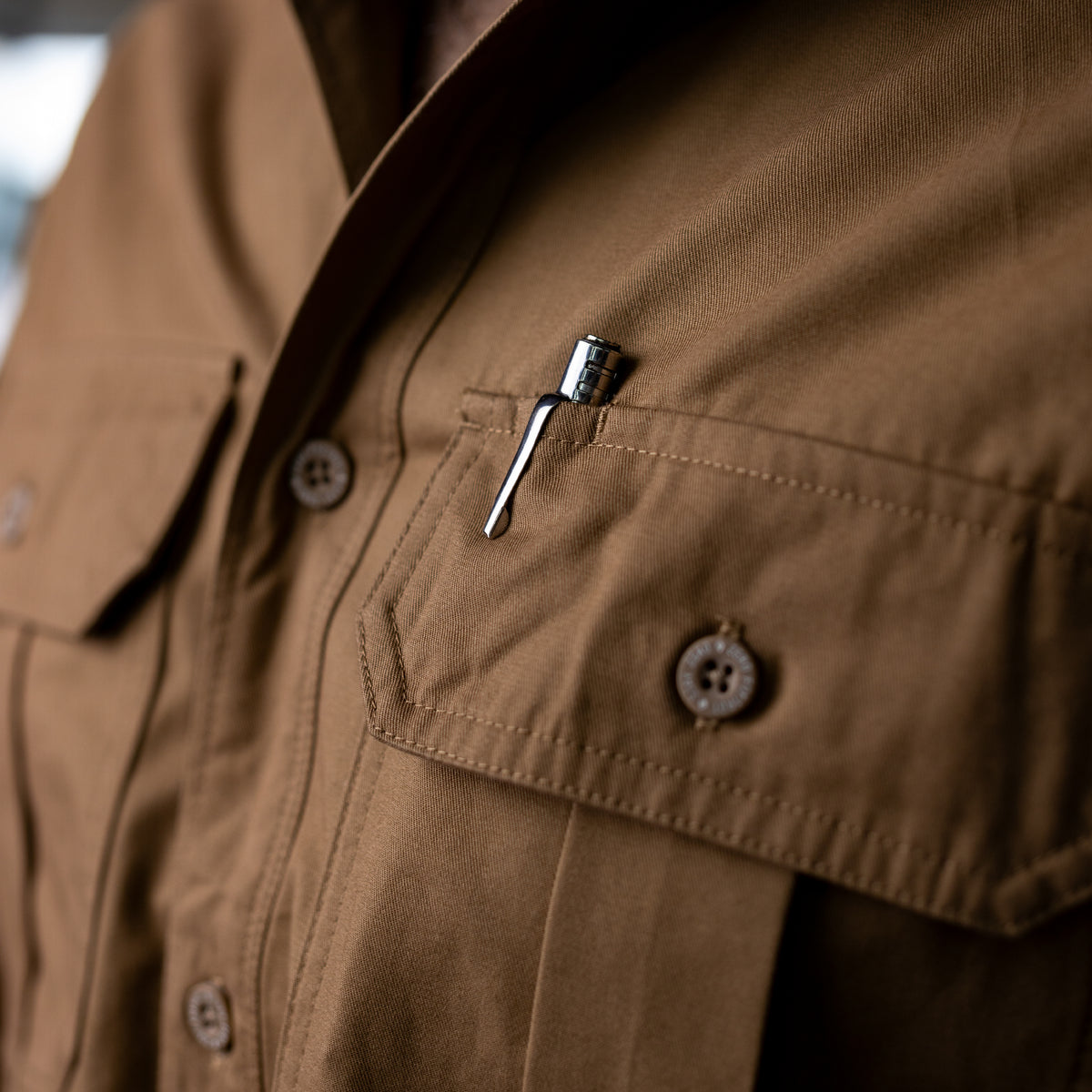 Long Sleeve Utility Shirt –ZERO FOXTROT