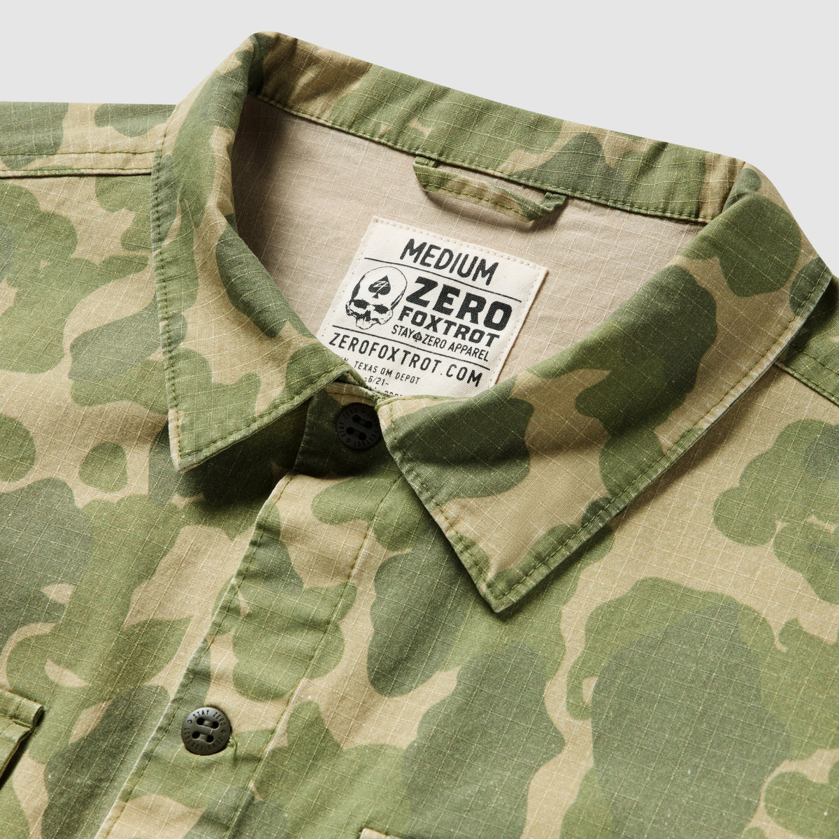 CPO Shirt –ZERO FOXTROT