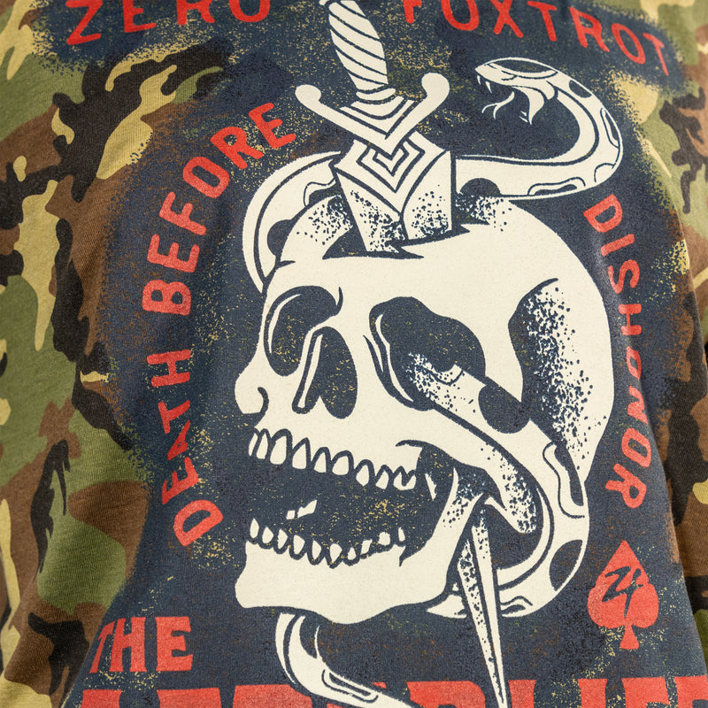 Death Before Dishonor Tee –ZERO FOXTROT