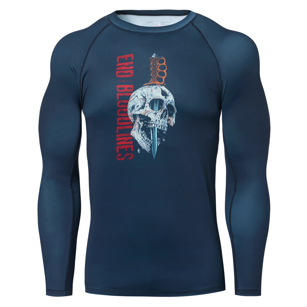 Compression Long Sleeve Rash Guard –ZERO FOXTROT