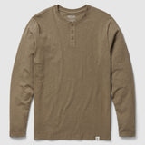 Long Sleeve Cotton Skivvy Henley