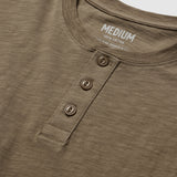 Long Sleeve Cotton Skivvy Henley
