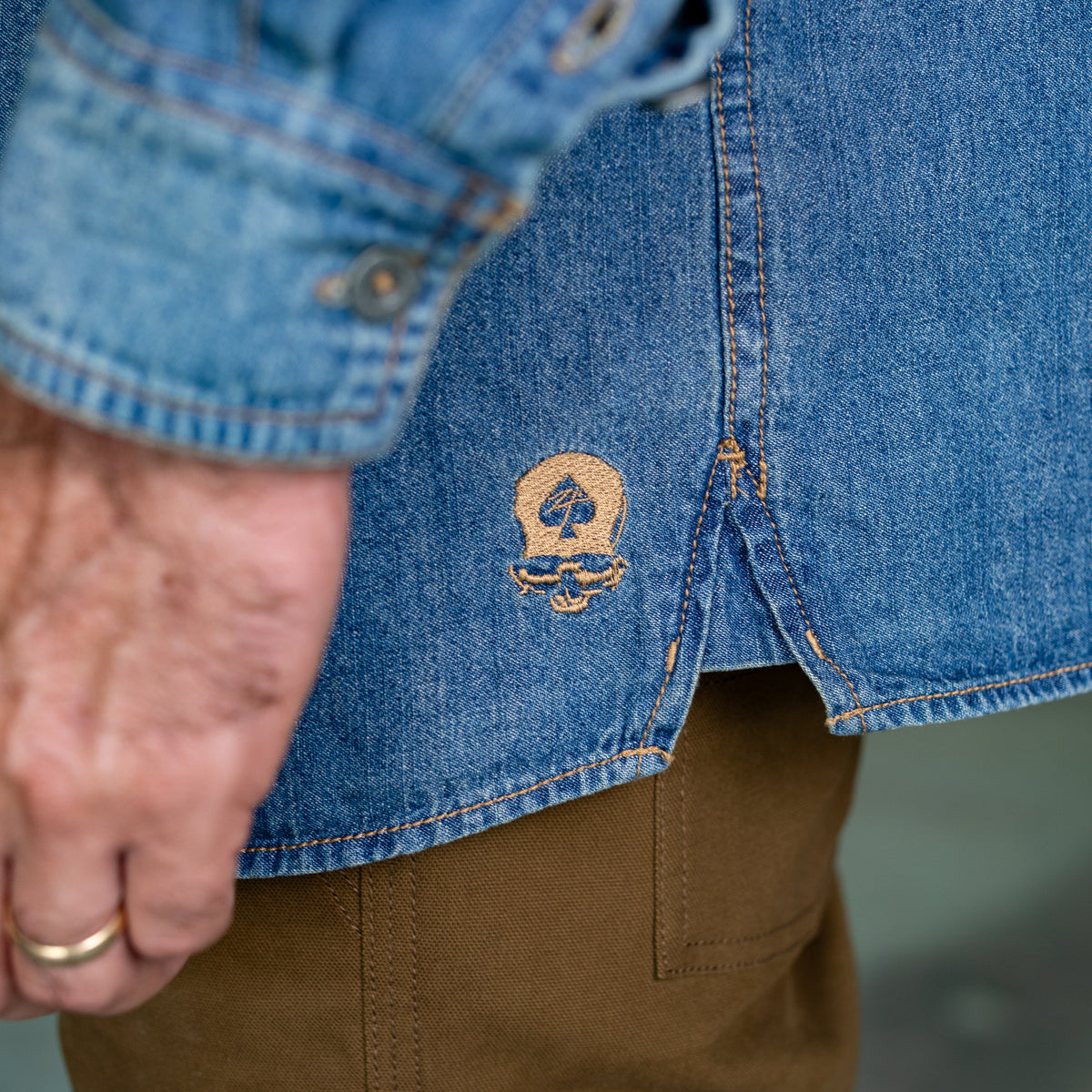 Denim Work Shirt –ZERO FOXTROT