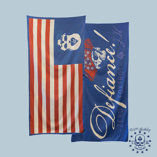 Defiance Microfiber Beach Towel –ZERO FOXTROT