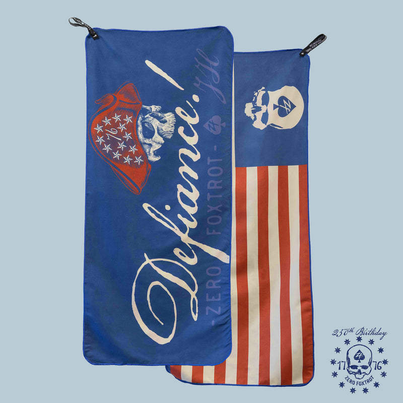 Defiance Microfiber Gym Towel –ZERO FOXTROT