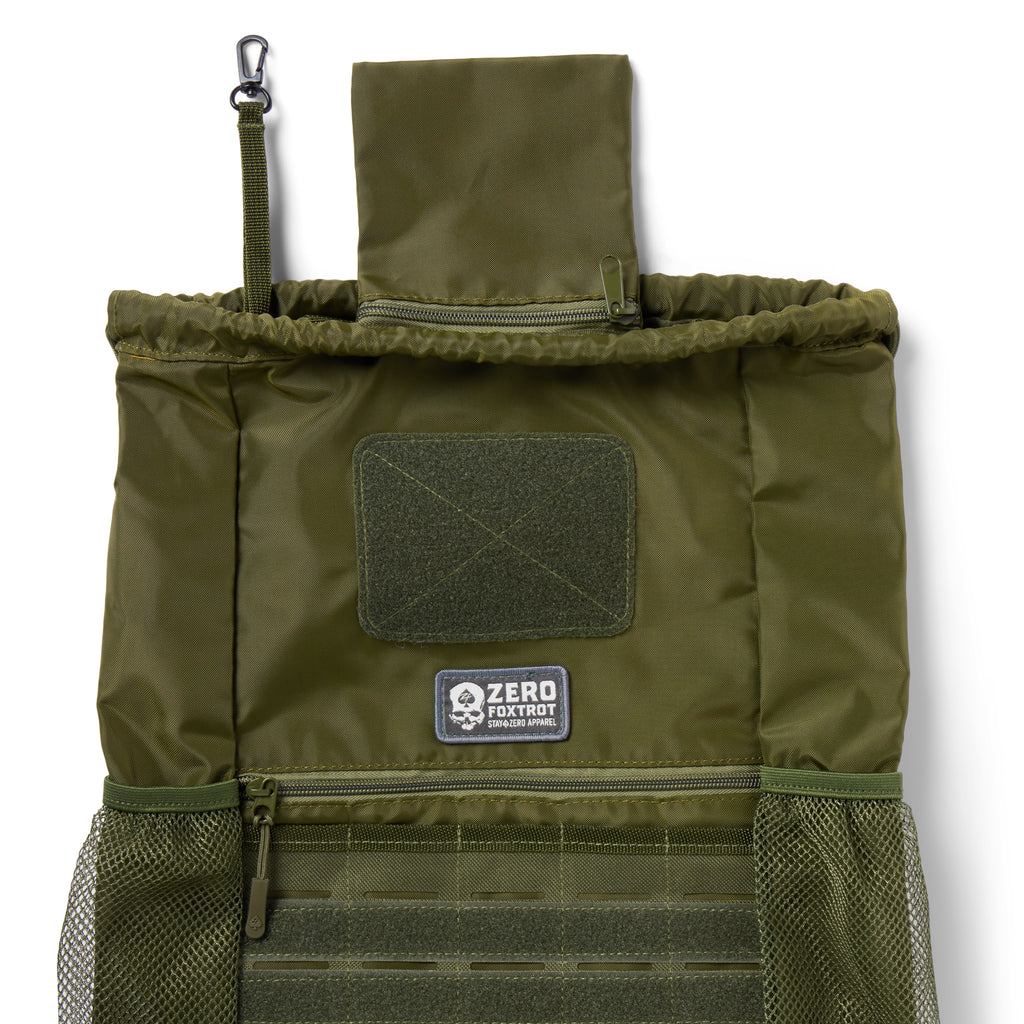 Draw String Tech Pack TAC Drawstring Pack –ZERO FOXTROT