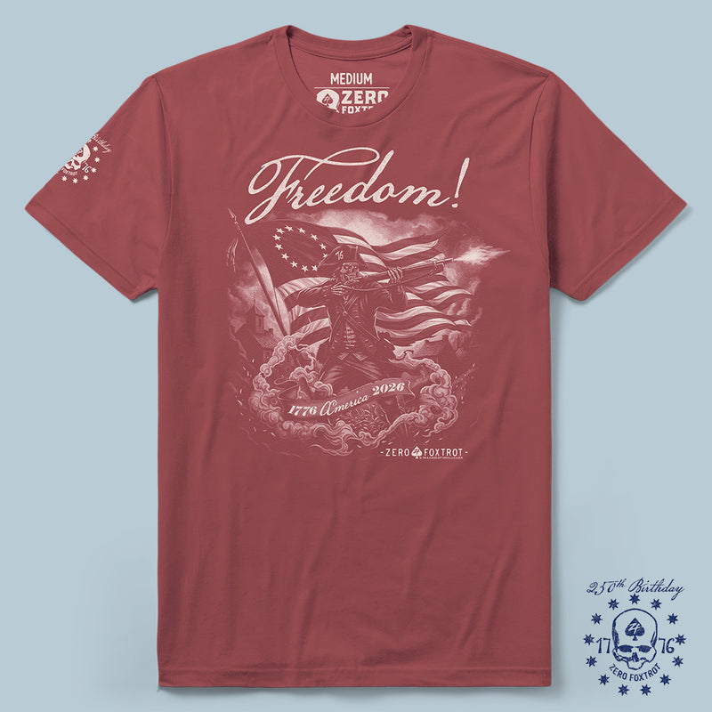 Freedom 250th Tee –ZERO FOXTROT