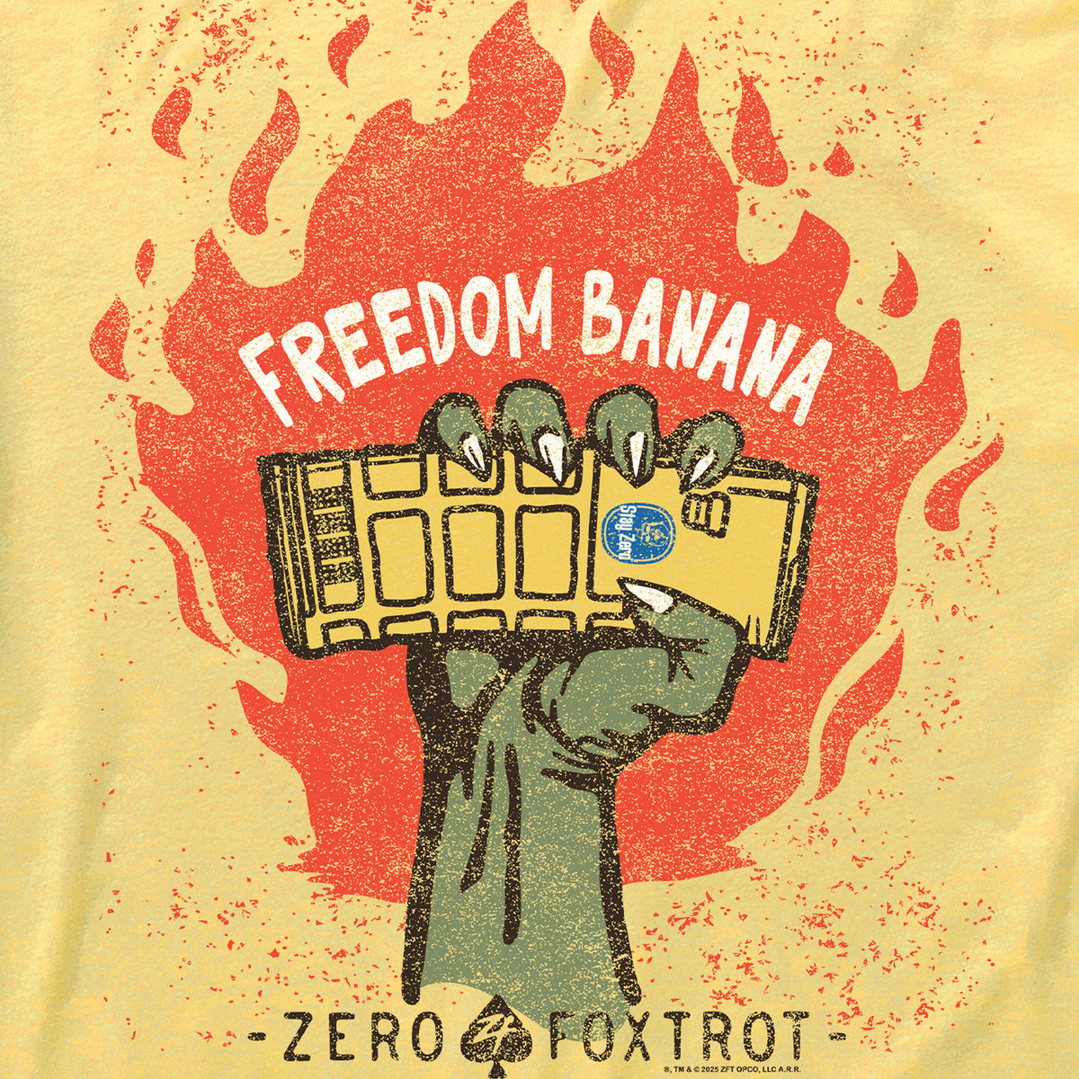 Freedom Banana Tee –ZERO FOXTROT