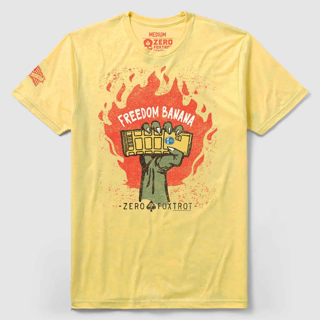 Freedom Banana Tee –ZERO FOXTROT