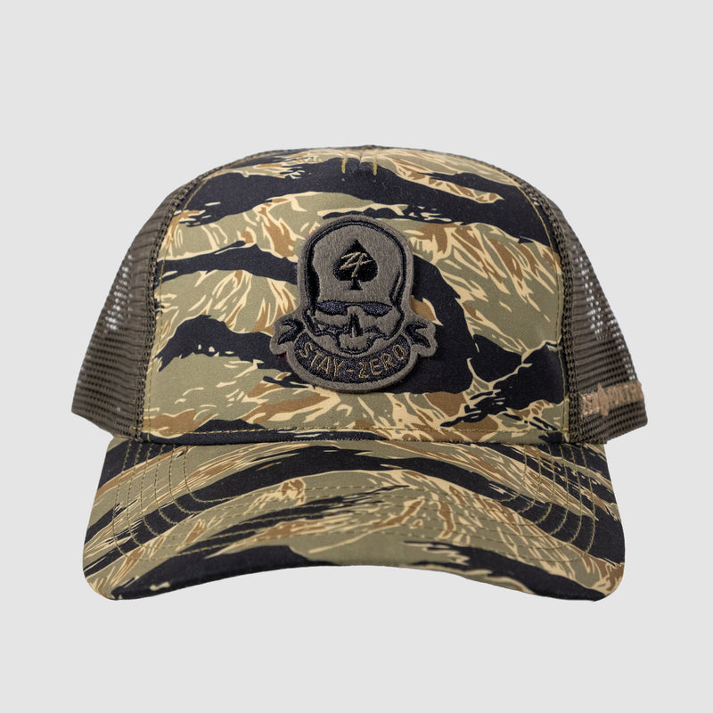 Tiger Stripe Gold Cap –ZERO FOXTROT