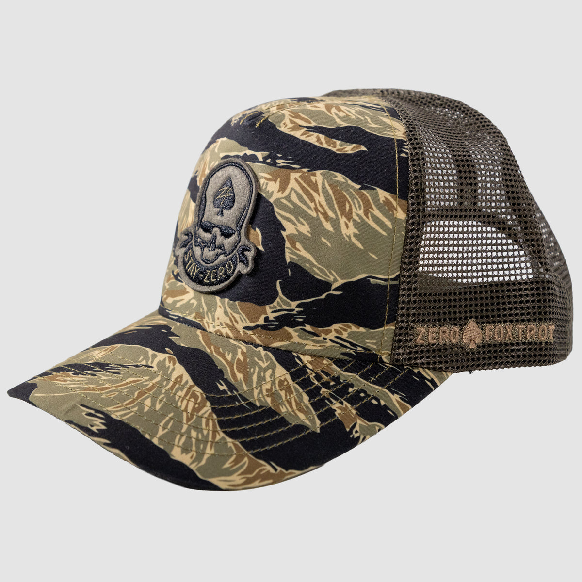 Tiger Stripe Gold Cap –ZERO FOXTROT
