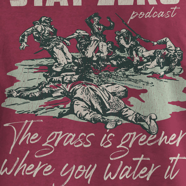 Grass is Greener Podcast Tee