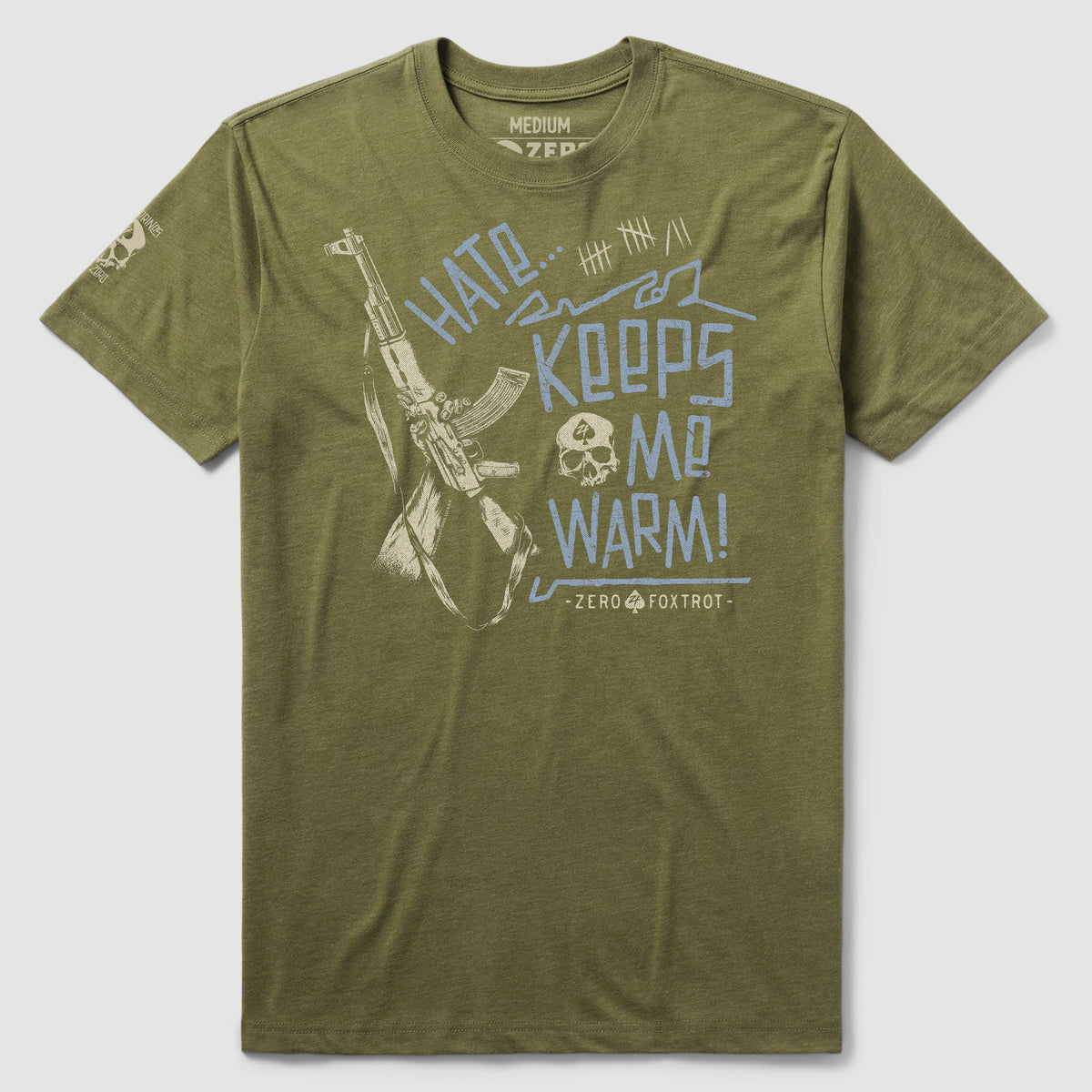 Keeps Me Warm Tee –ZERO FOXTROT