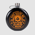 Hate Keeps Me Warm Flask