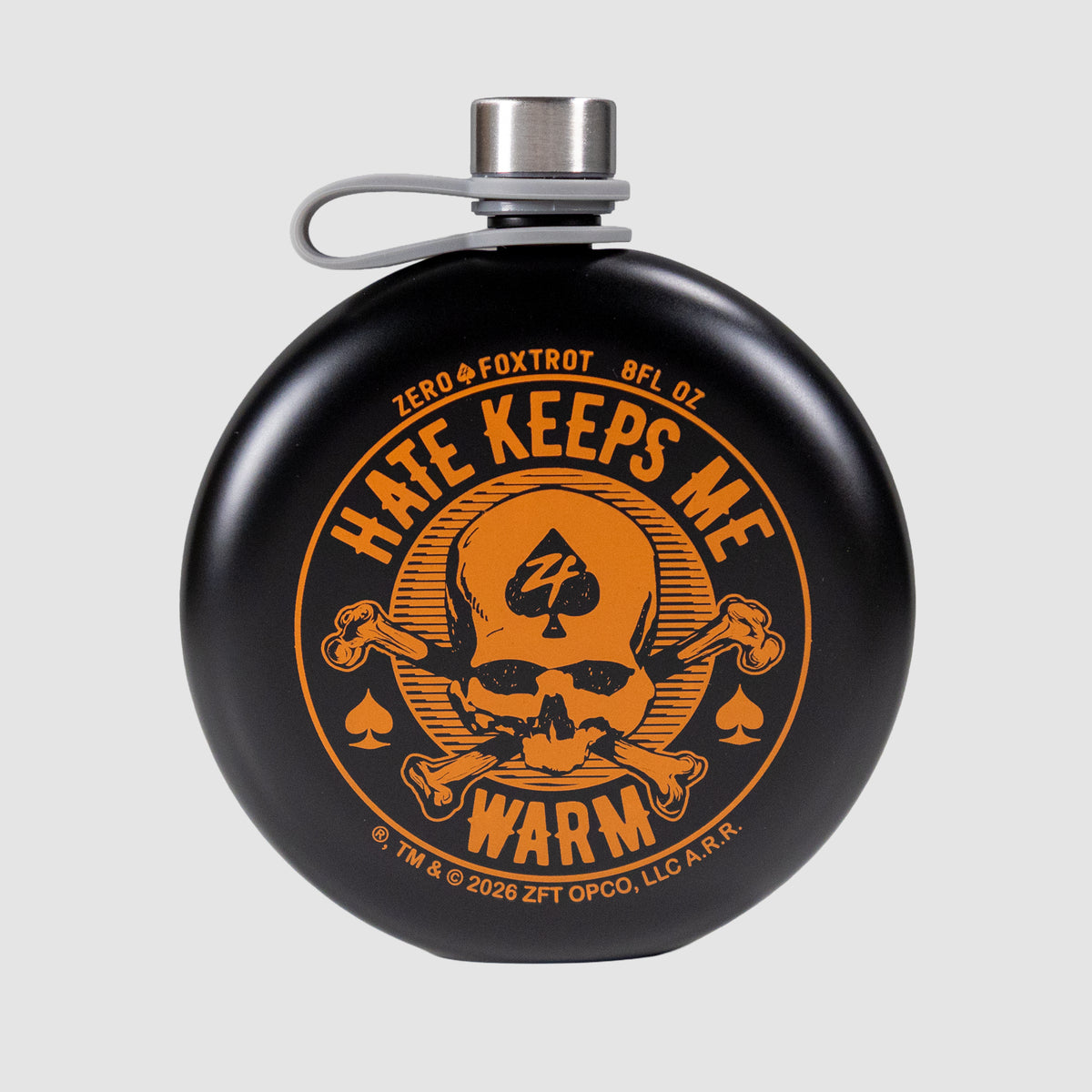 Hate Keeps Me Warm Flask
