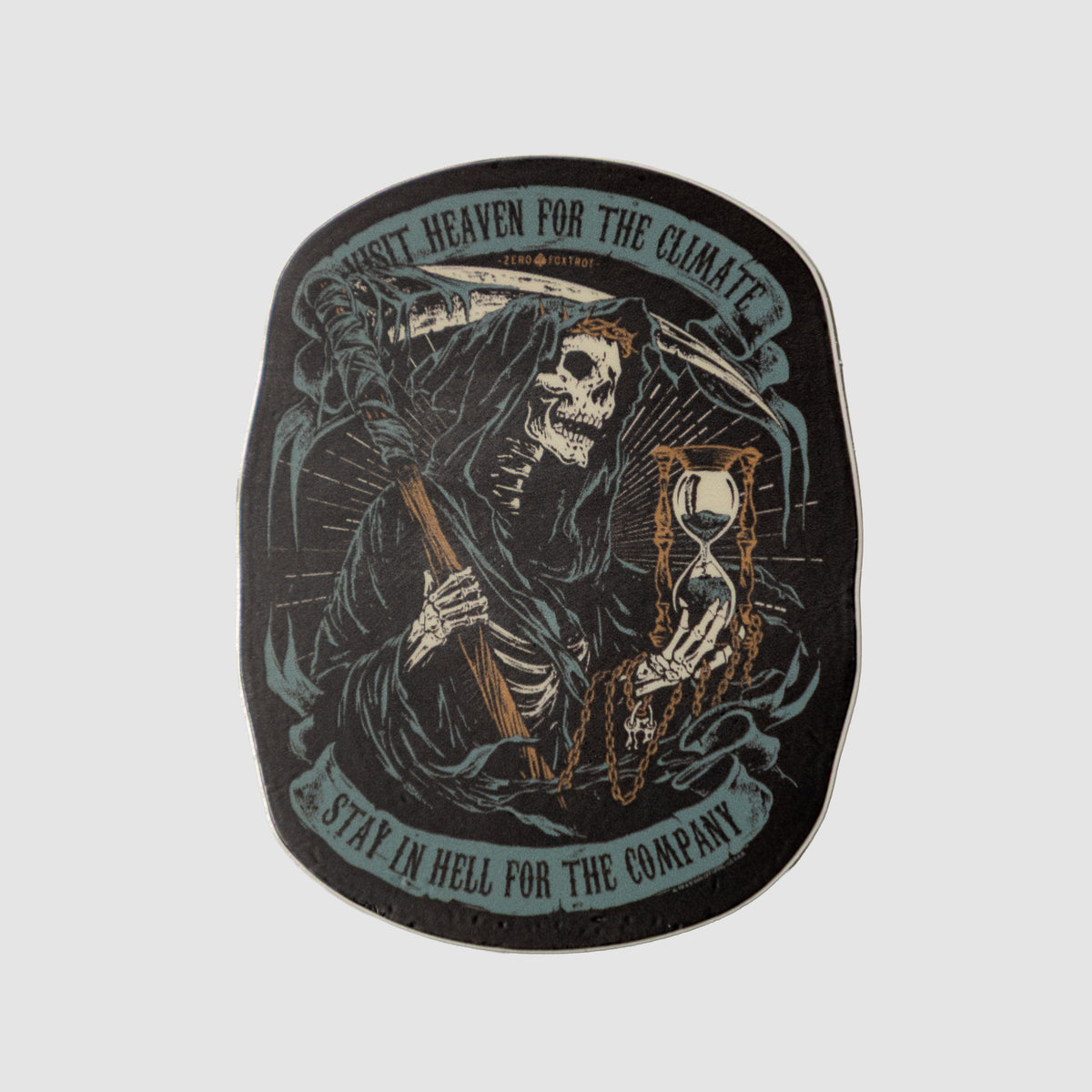 Heaven or Hell Sticker –ZERO FOXTROT