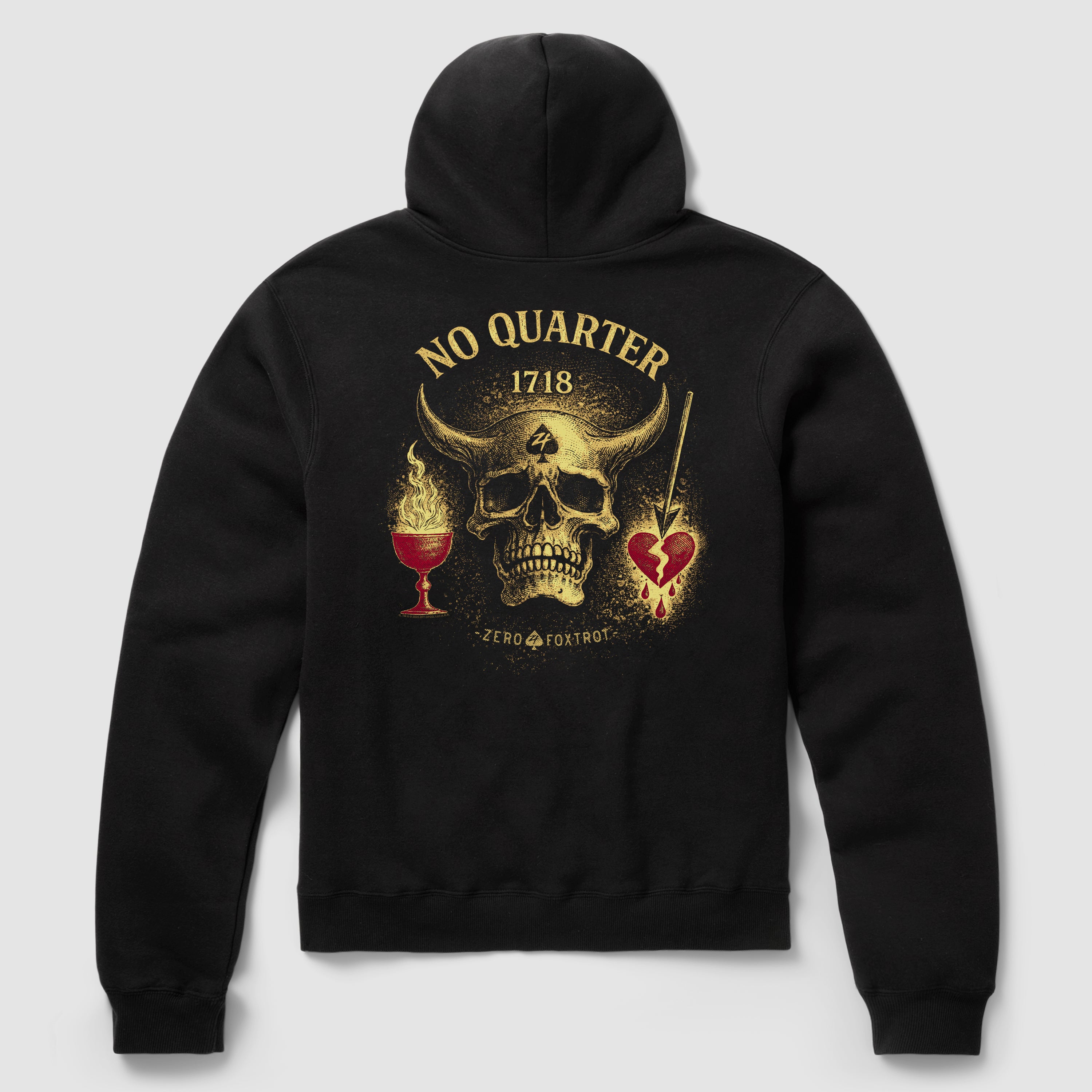 No Quarter Ghost Hoodie