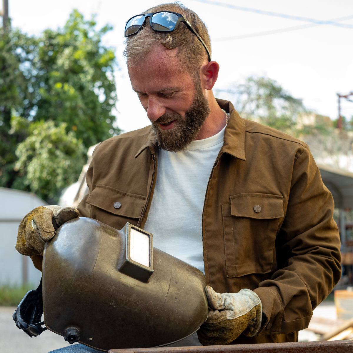 Rugged, Water-Resistant Canvas Shell