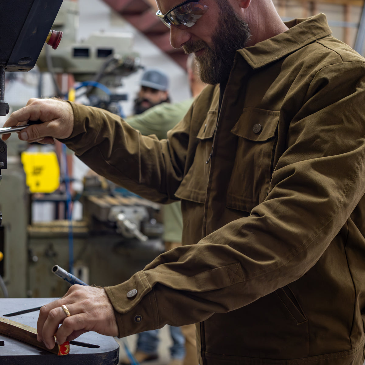 Insulated Canvas Trucker Jacket –ZERO FOXTROT