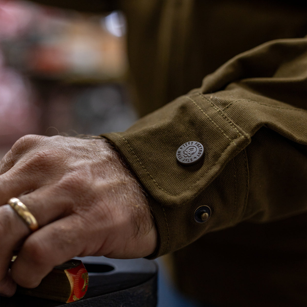 Insulated Canvas Trucker Jacket –ZERO FOXTROT