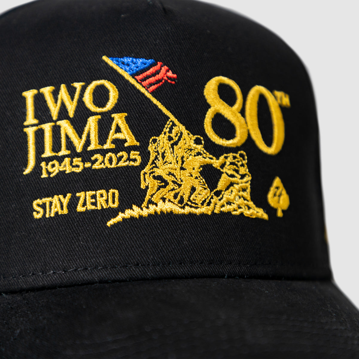 Iwo Jima 80th Cap –ZERO FOXTROT