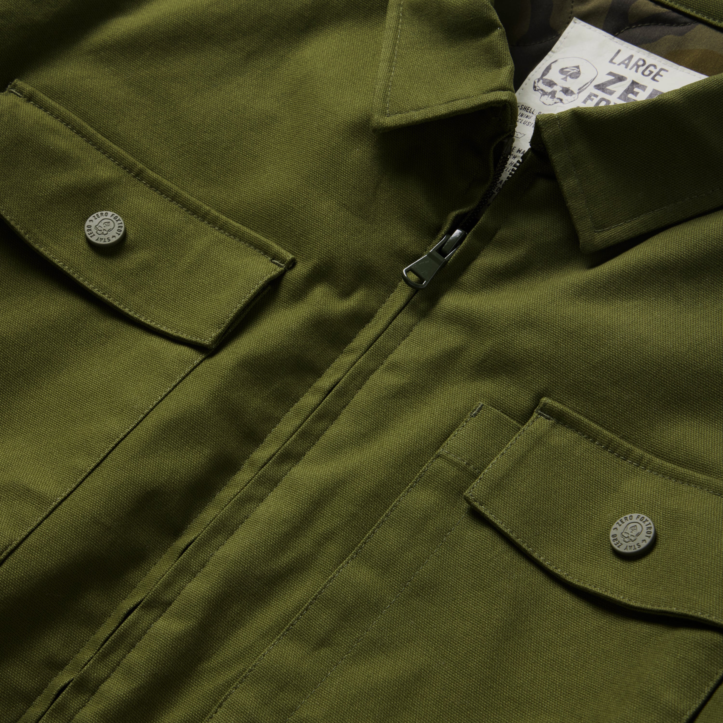 Insulated Canvas Trucker Jacket