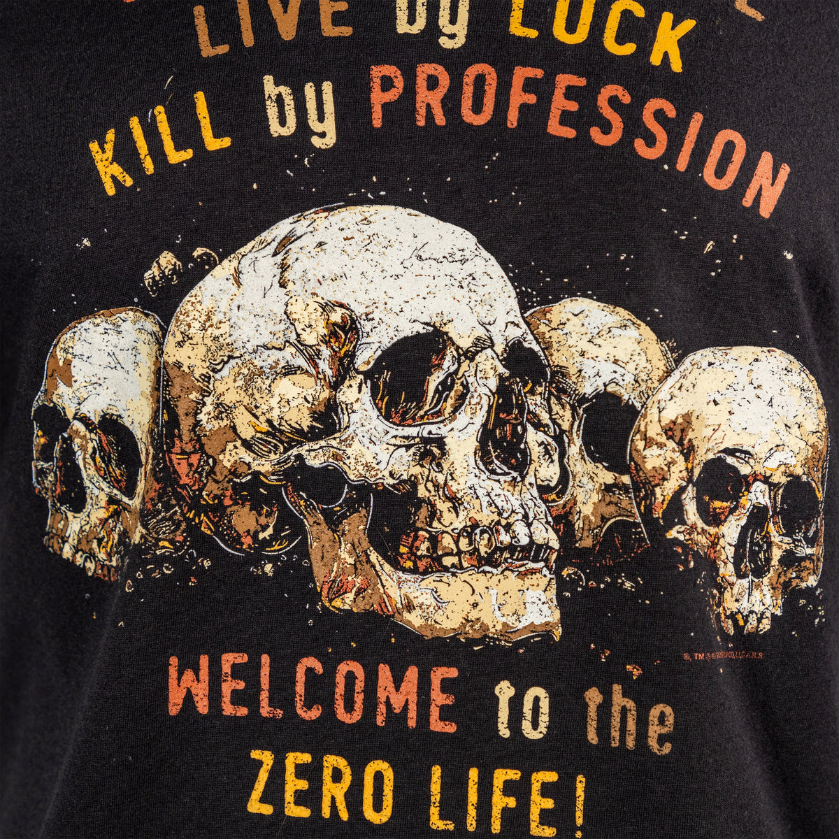 Live by Luck Tee –ZERO FOXTROT