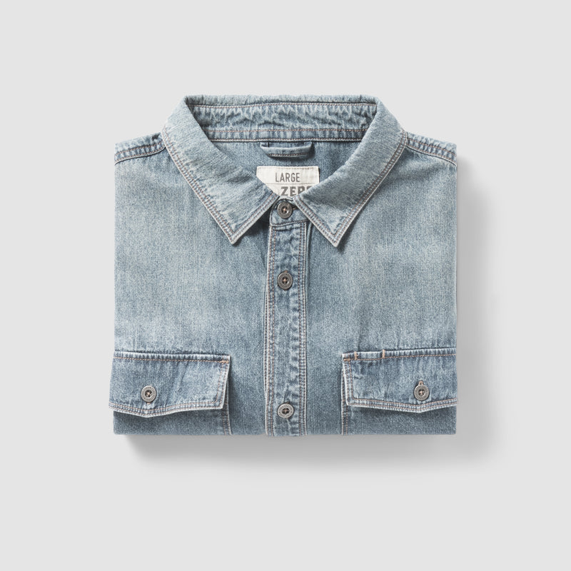 Denim Work Shirt –ZERO FOXTROT